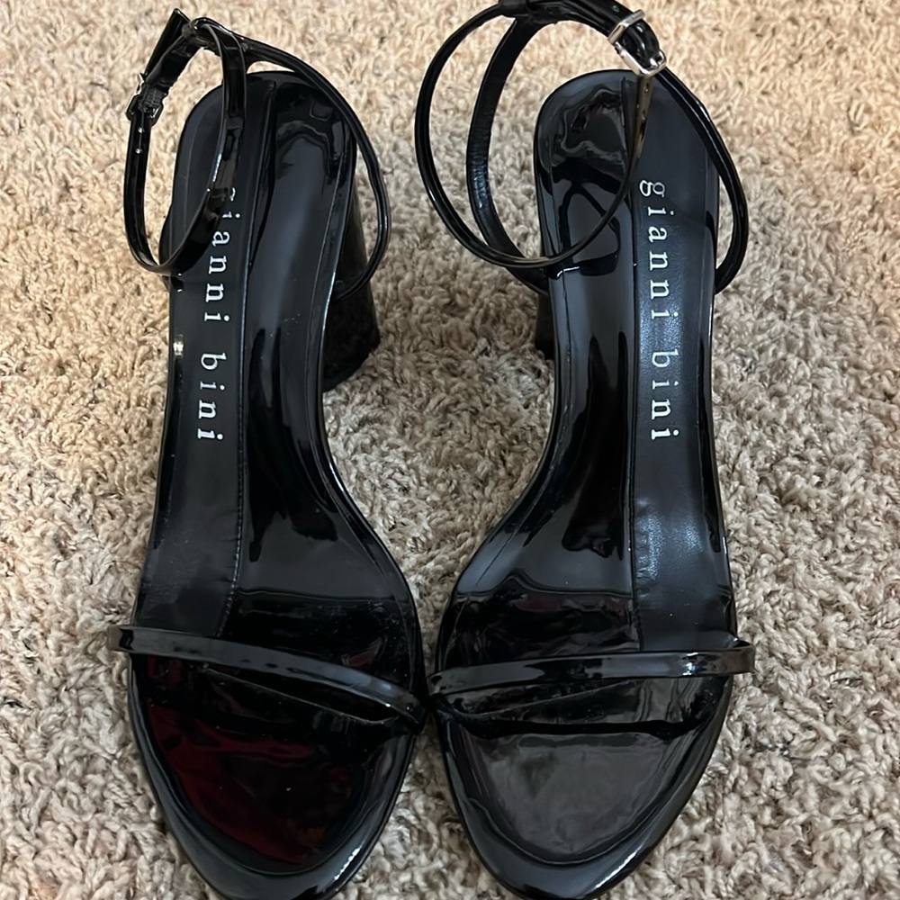 black heels
